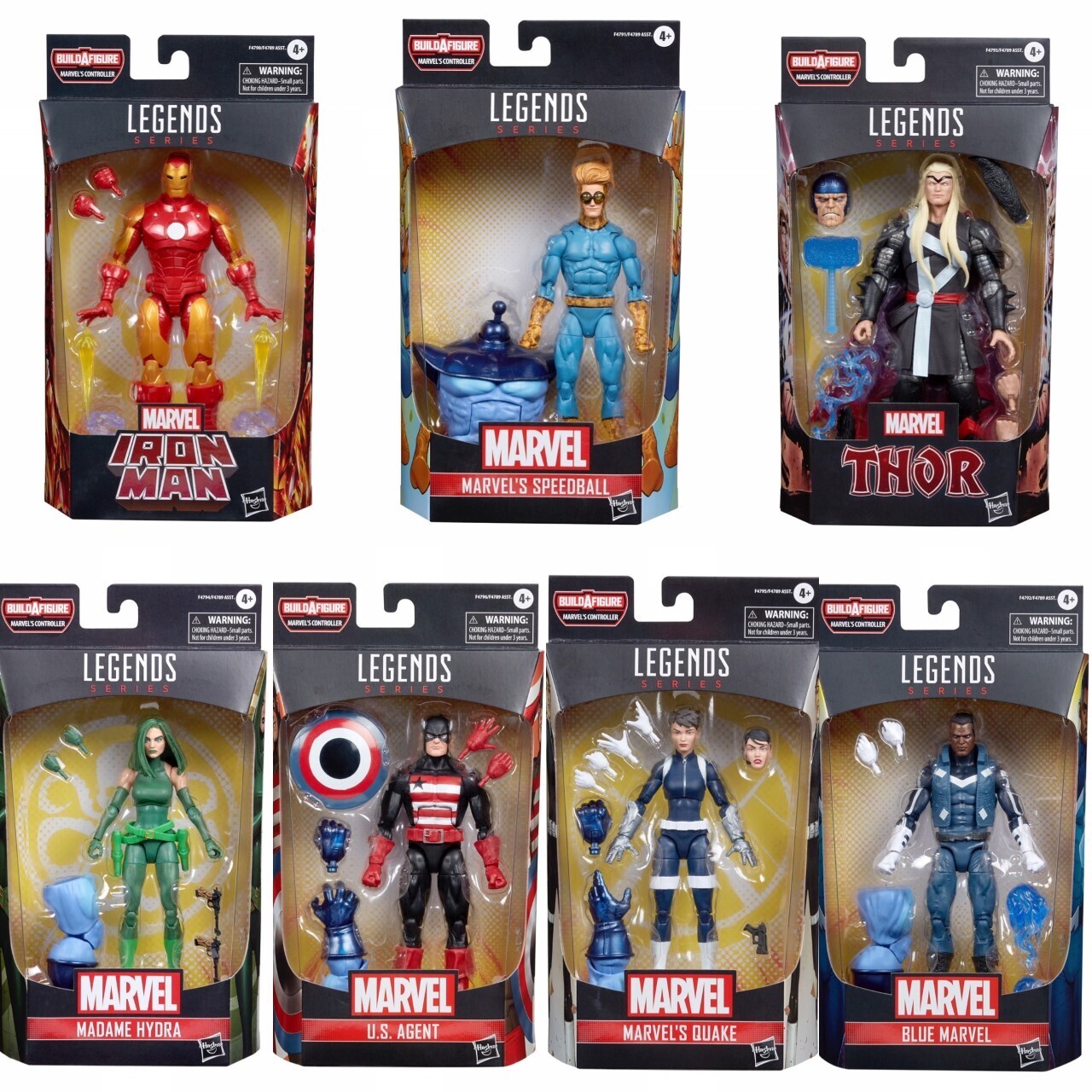 BAF parts from Marvel Legends and DC Multiverse store