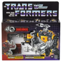 Transformers G1 Retro Reissue Insecticon Bombshell and Autobot Ramhorn