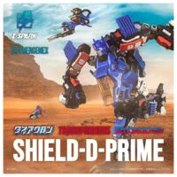 Transformers x Zoids x Diaclone T-Spark Shield D Prime
