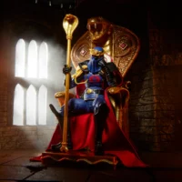 GI JOE Classified Cobra Commander Action Figure with Throne Set