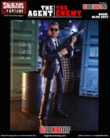 Soldiers of Fortune The Agent/The Enemy (Dark Blue) 1/12 Scale Action Figure