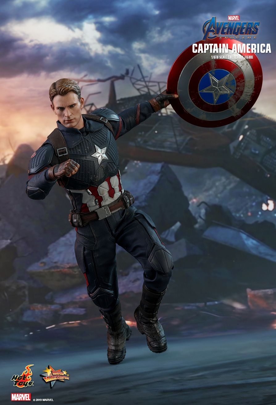 hot toys de capitan america endgame