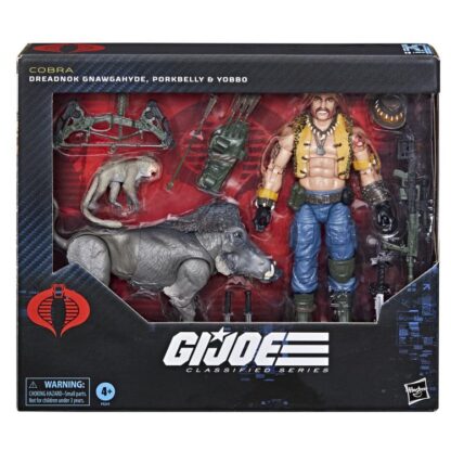 G.I.Joe Classified Gnawgahyde, Porkbelly and Yobbo 3 Pack