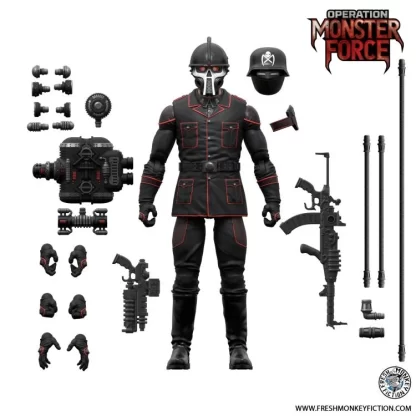 Operation: Monster Force Sleepwalker Obsidian Elite Guardsman 6 Inch Action Figure