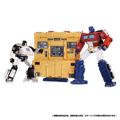 Transformers Dramatic Capture Series Autobot Headquarters Optimus, Jazz and Mainframe