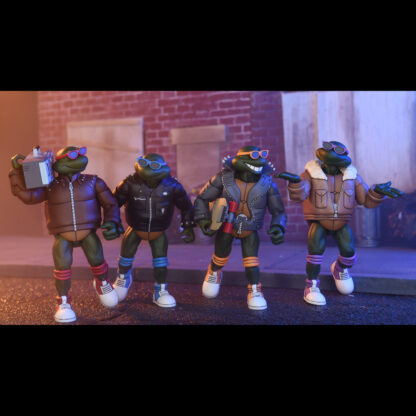 NECA Haulathon Teenage Mutant Ninja Turtles Punk Turtles 4 Pack