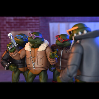 NECA Haulathon Teenage Mutant Ninja Turtles Punk Turtles 4 Pack