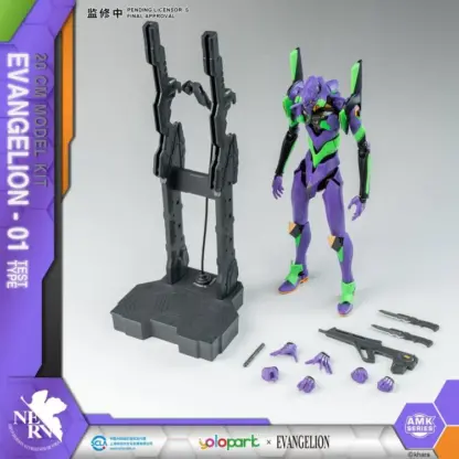 Yolopark Rebuild of Evangelion EVA-01 Test Type AMK Model Kit