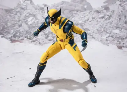 Bandai Deadpool and Wolverine S.H.Figuarts Wolverine Action Figure