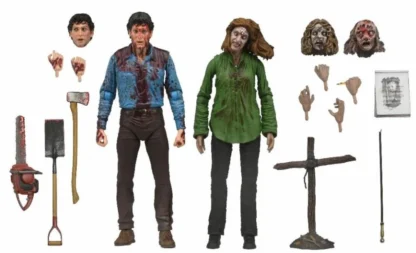 NECA Evil Dead Ultimate Bloody Ash and Cheryl Williams 2 Pack