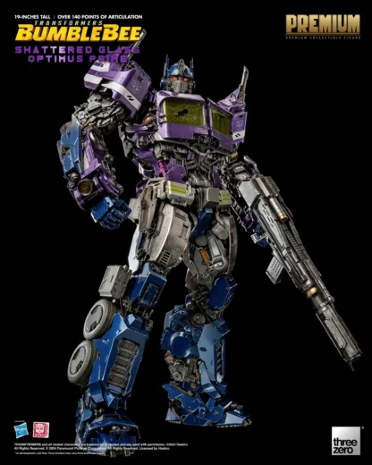 Threezero Transformers Shattered Glass PREMIUM Optimus Prime Figure