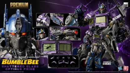 Threezero Transformers Shattered Glass PREMIUM Optimus Prime Figure