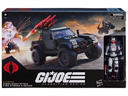 G.I.Joe Classified Cobra Night Attack Stinger and Driver