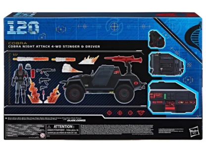 G.I.Joe Classified Cobra Night Attack Stinger and Driver