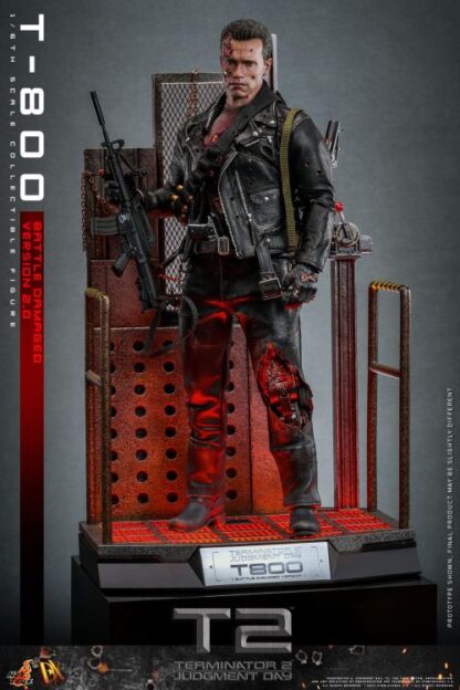 Hot Toys Terminator 2 DX46 T-800 Battle Damaged Version 2.0