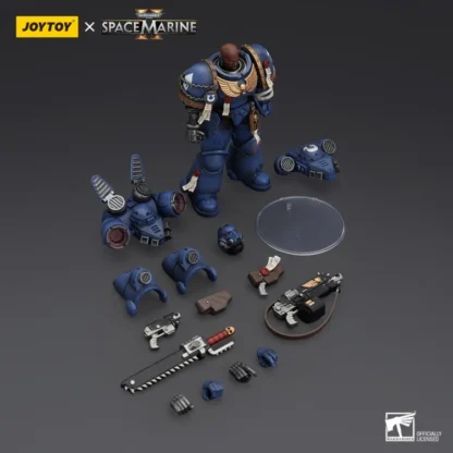 Joytoy Warhammer 40K Space Marine 2 Ultramarines Brother Chairon 14cm Action Figure