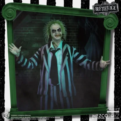 Mezco One:12 Collective Beetlejuice ( 1988 ) Deluxe Edition Action Figure