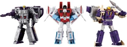 Transformers Dramatic Capture Triple Takeover 3 Pack