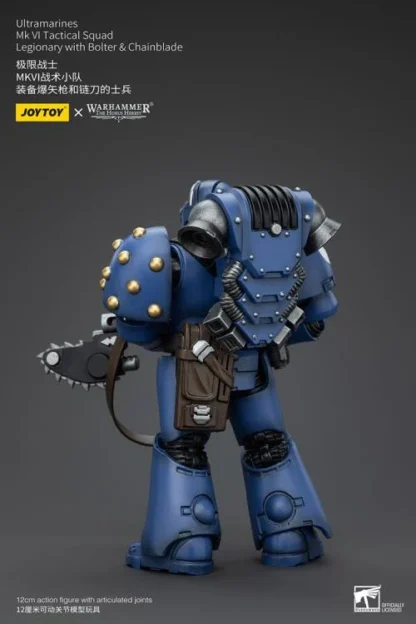 JoyToy Warhammer The Horus Heresy Ultramarines Ultramarines MKVI Tactical Squad Legionary with Bolter and Chainblade