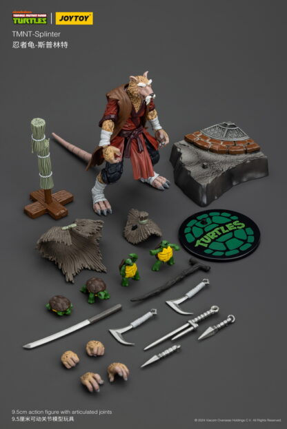 JoyToy Teenage Mutant Ninja Turtles Splinter