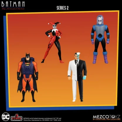 Mezco 5 Points Batman The Animated Series Wave 2 Deluxe Set of 4 Figures