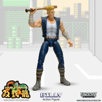 Syndicate Collectibles Double Dragon Deluxe Billy Lee Action Figure