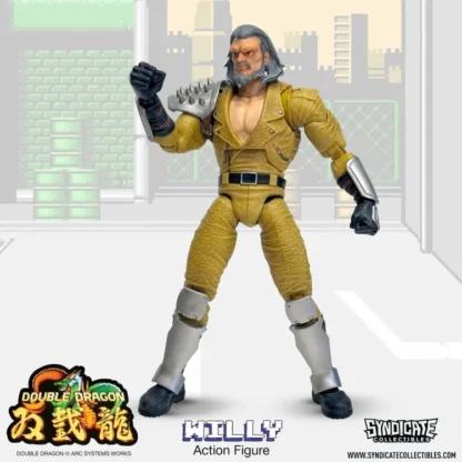 Syndicate Collectibles Double Dragon Deluxe Willy Action Figure