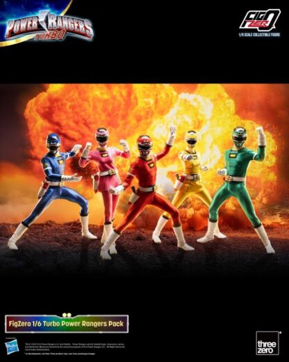 Threezero Power Rangers Turbo 5 Pack