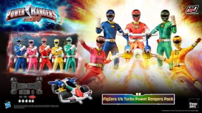 Threezero Power Rangers Turbo 5 Pack