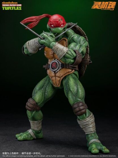 LingJiHun Teenage Muntant Ninja Turtles Raphael Action Figure