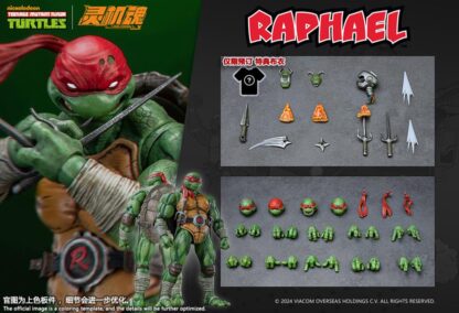 LingJiHun Teenage Muntant Ninja Turtles Raphael Action Figure