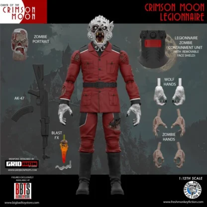 The Order of the Crimson Moon Crimson Moon Legionnaire 1/12 Scale Action Figure