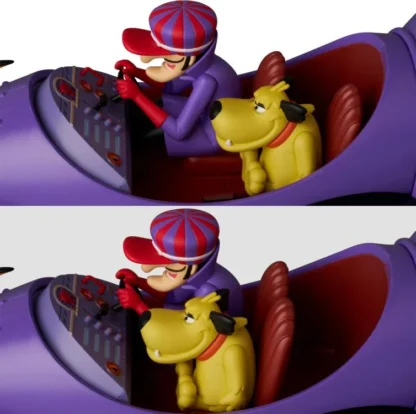 MAFEX No 261 Wacky Races Mean Machine with Dastardly and Muttley