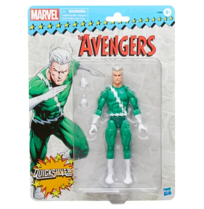 Marvel Legends Retro Card Quicksilver Action Figure