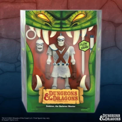 Super7 Dungeons and Dragons Ultimates Dekkion ( Glow in the Dark )