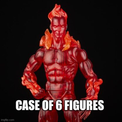 Marvel Legends Fantastic Four Human Torch Case of 6