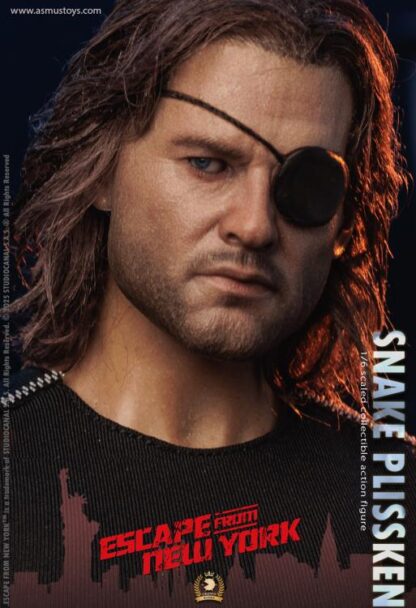 Asmus Toys Escape From New York Snake Plissken ( Rooted Hair )