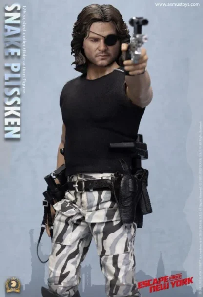 Asmus Toys Escape From New York Snake Plissken ( Sculpted Hair )