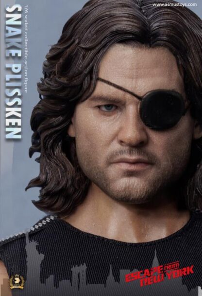 Asmus Toys Escape From New York Snake Plissken ( Sculpted Hair )