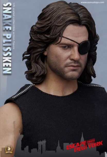 Asmus Toys Escape From New York Snake Plissken ( Sculpted Hair )