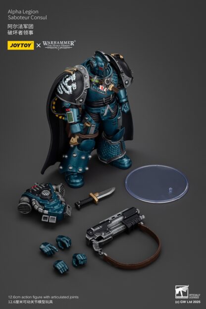 Joytoy Warhammer The Horus Heresy Alpha Legion Saboteur Consul Action Figure