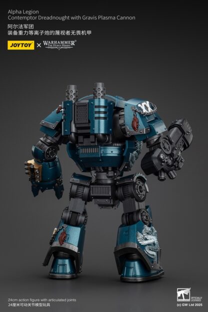 JoyToy Warhammer The Horus Heresy Alpha Legion Contemptor Dreadnought with Gravis Plasma Cannon