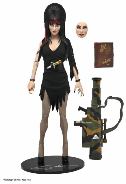 NECA Elvira Mistress of the Dark Commando Elvira Clothed Action Figure