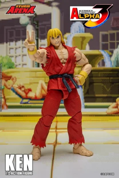 Storm Arena Street Fighter Alpha 3 Ken Action Figure