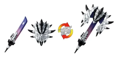 Transformers x Monster Hunter Synergenex Series Silver Rathalos Prime