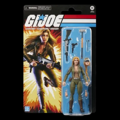 GI JOE Classified Retro Card Cover Girl