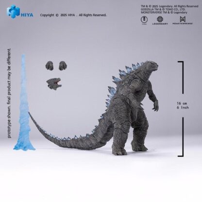 HIYA Exquisite Basic Godzilla (2014) Heat Ray Godzilla Transparent Version