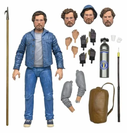 NECA Jaws 50th Anniversary Ultimate Matt Hooper ( Amity Arrival ) Action Figure