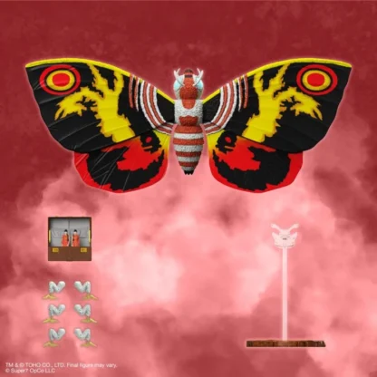 Super7 Godzilla vs Mothra ( 1992 ) Mothra Ultimates! Action Figure