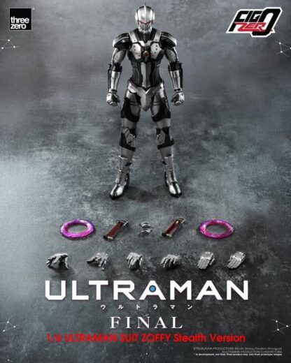 Threezero Ultraman Final Season FigZero Ultraman Suit Zoffy ( Stealth )